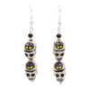 Double Skull Earrings-Siesta Crafts