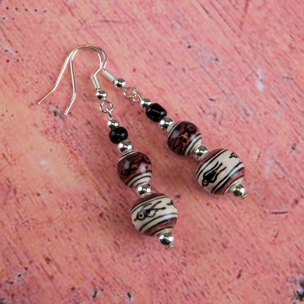 Pescado Earrings-Siesta Crafts