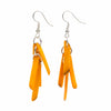 Tagua Cluster Earrings-Siesta Crafts
