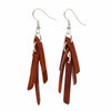 Tagua Cluster Earrings-Siesta Crafts