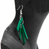 Tagua Cluster Earrings-Siesta Crafts