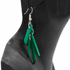 Tagua Cluster Earrings-Siesta Crafts