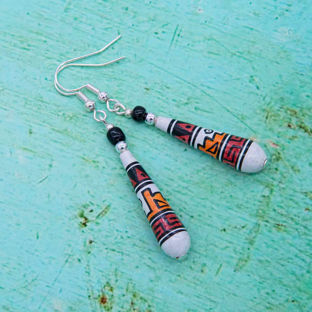 Aztec Earrings-Siesta Crafts