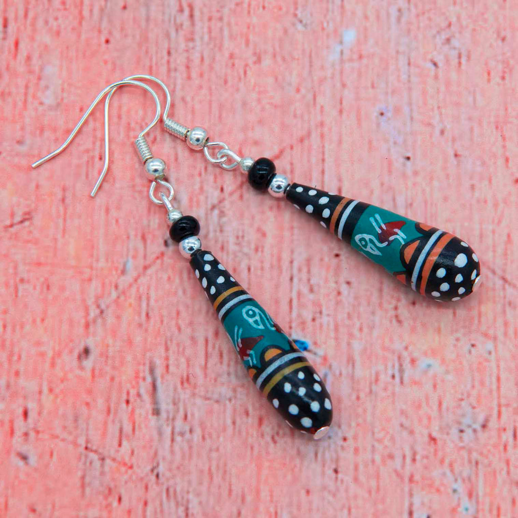 Manchado Earrings-Siesta Crafts