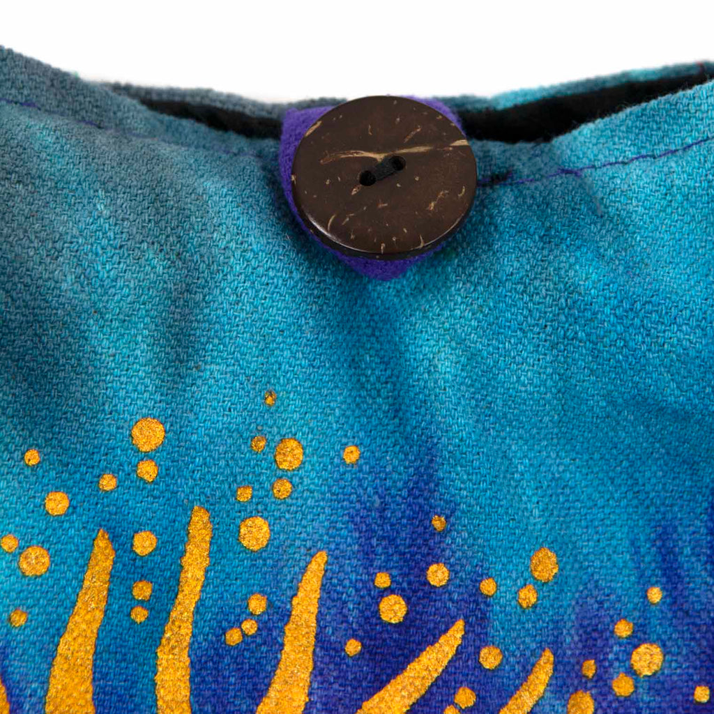 Tie Dye Sun Shoulder Bag-Siesta Crafts
