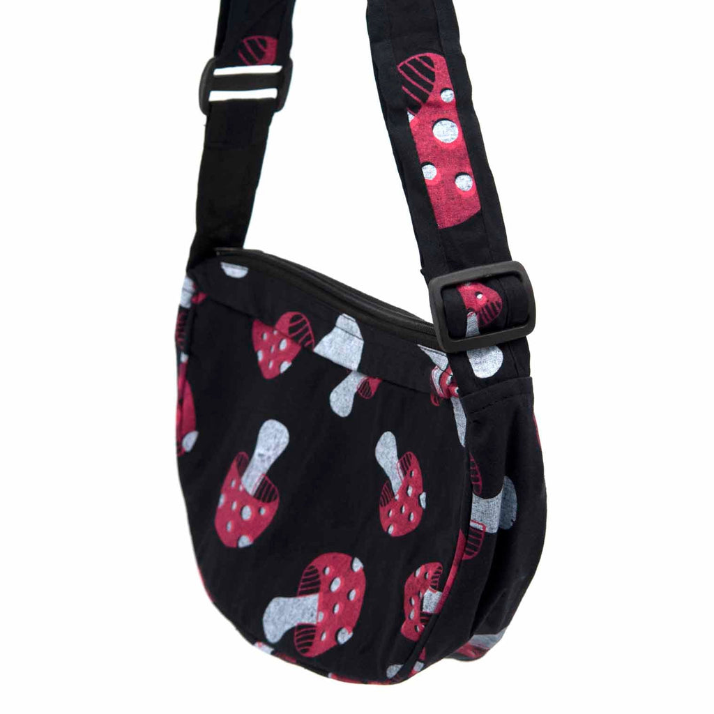 Half Moon Mushroom Bag-Siesta Crafts