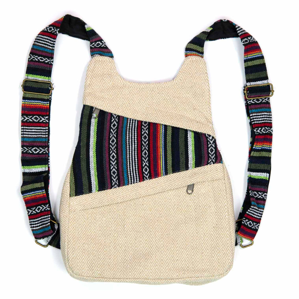 Double Diagonal Adventure Backpack-Siesta Crafts
