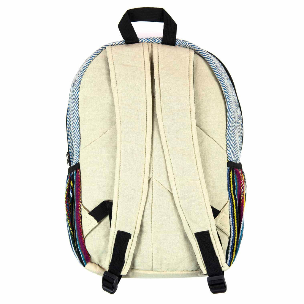 Hemp And Gheri Large Backpack-Siesta Crafts
