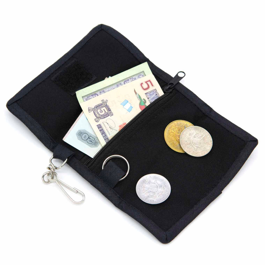 Coin and Key Wallet Jaspe Fabric-Siesta Crafts