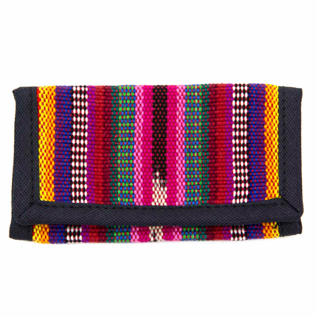 Coin and Key Wallet Jaspe Fabric-Siesta Crafts