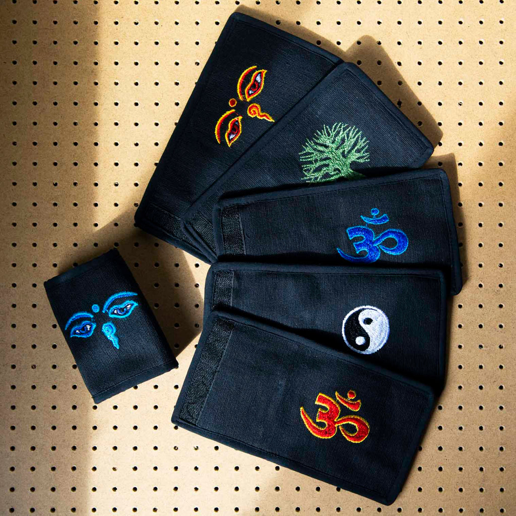 Embroidered Cotton Wallet-Siesta Crafts