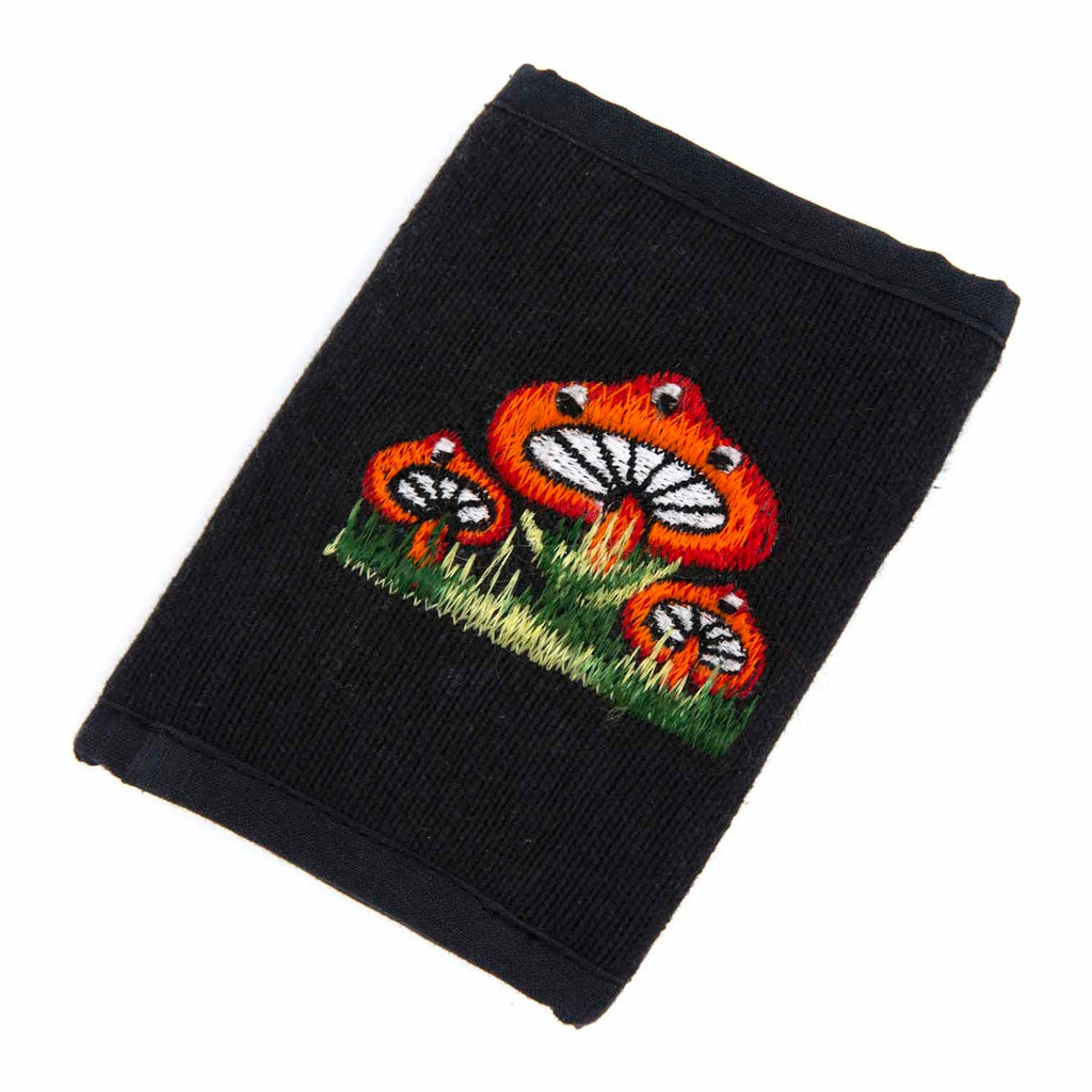 Embroidered Cotton Wallet-Siesta Crafts