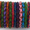 Tube of Coloured Leather Wristbands (x80)-Siesta Crafts