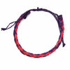 Tube of Coloured Leather Wristbands (x80)-Siesta Crafts