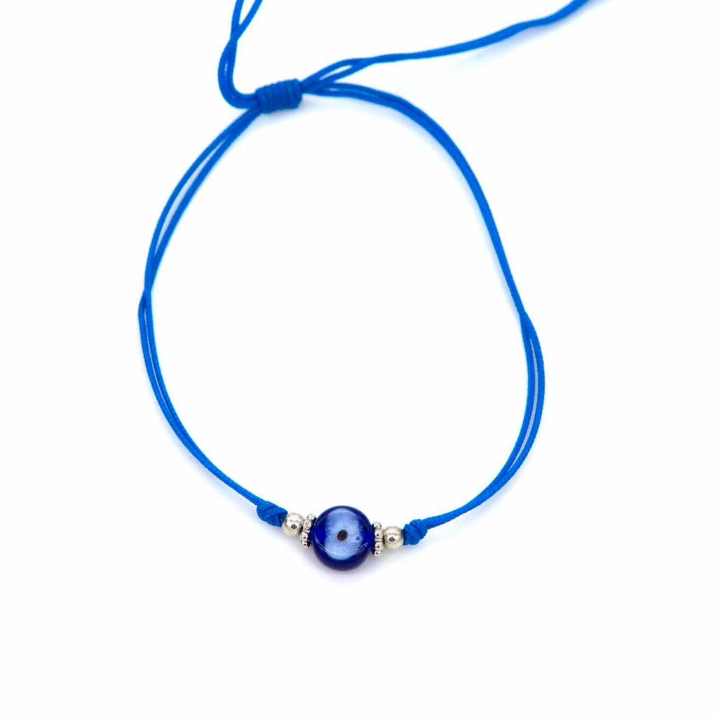 Tube of Simple Evil Eye Wristbands (x50)-Siesta Crafts