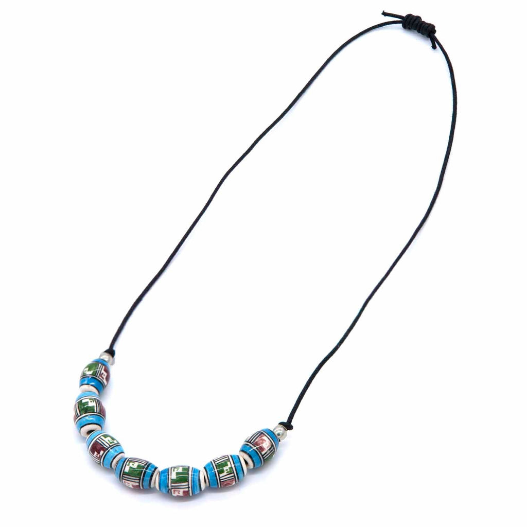 Paso Bead Necklace-Siesta Crafts