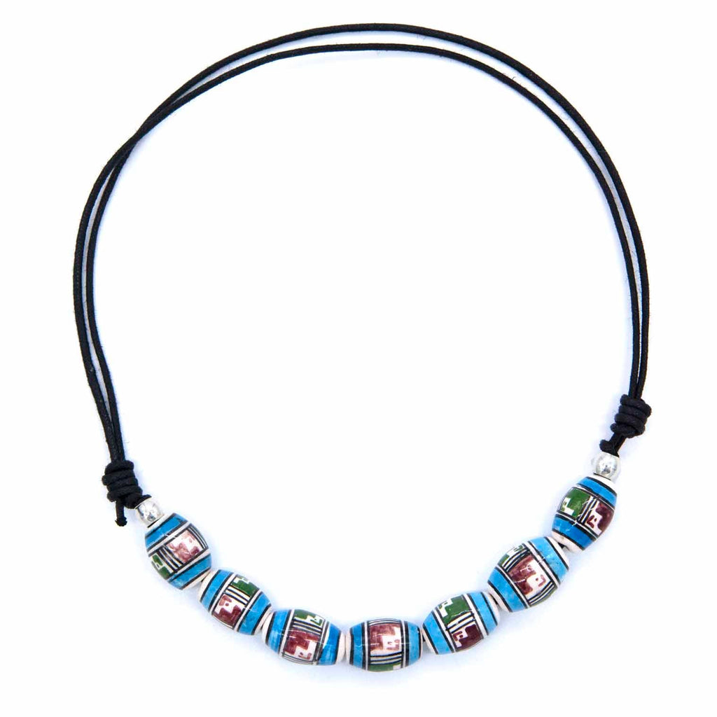 Paso Bead Necklace-Siesta Crafts
