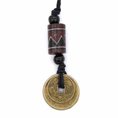 Dragon Coin Necklace-Siesta Crafts