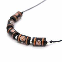 Gold Discus Necklace-Siesta Crafts