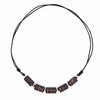 Brown Mountain Bead Necklace-Siesta Crafts