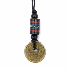 Dragon Coin Necklace-Siesta Crafts