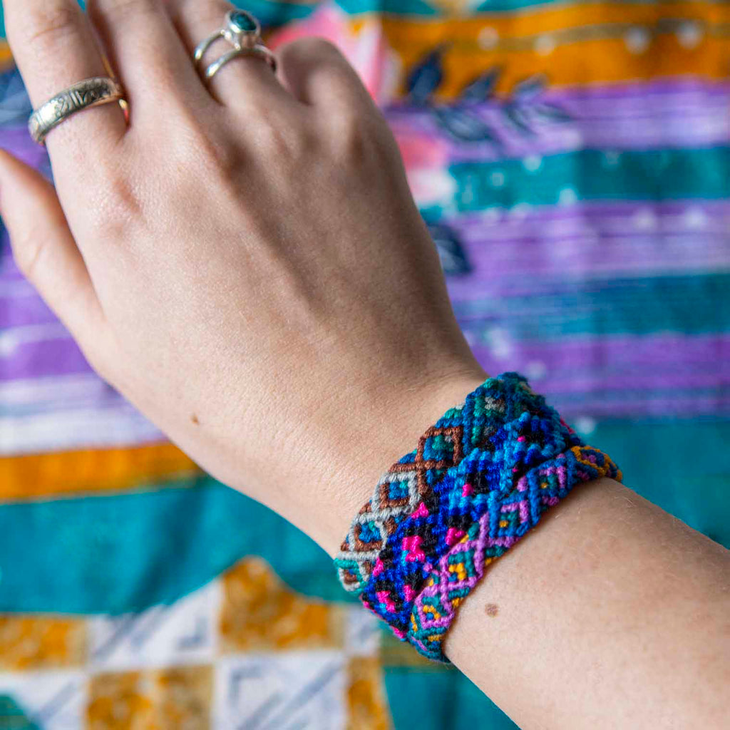 Guatemalan Friendship Bracelet-Siesta Crafts