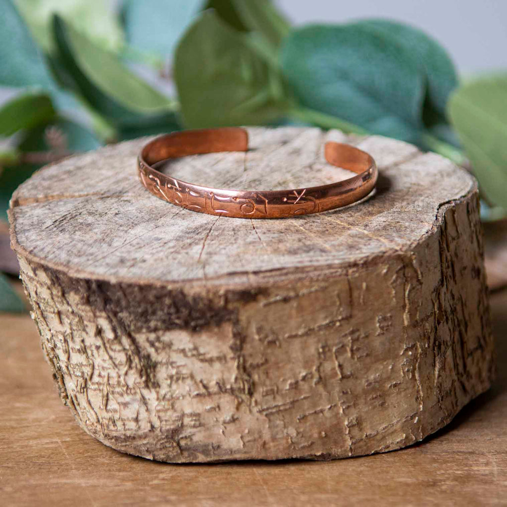 Om Mani Copper Band-Siesta Crafts