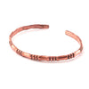 Thin Copper Bracelet-Siesta Crafts