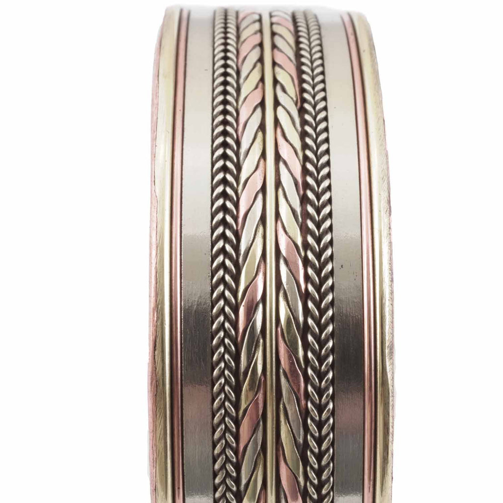 Banded Copper Bracelet-Siesta Crafts