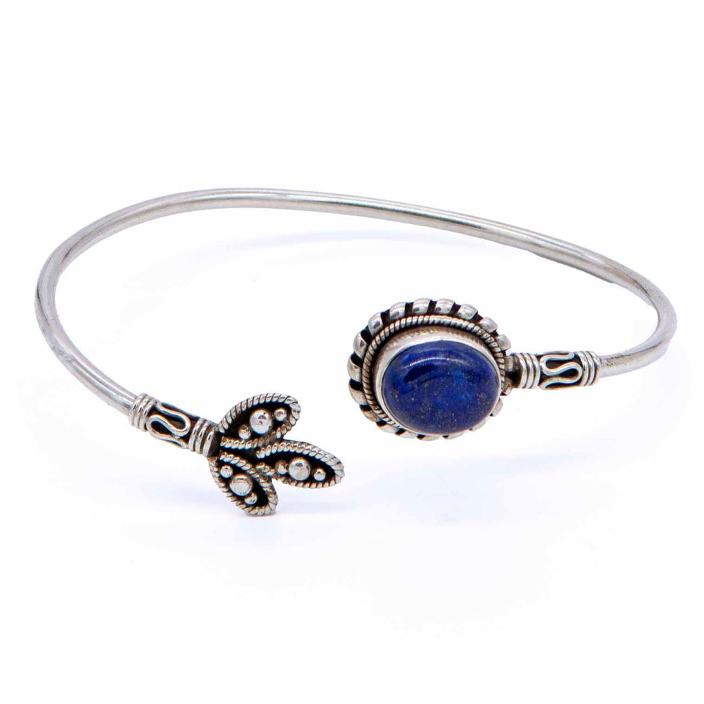 Nepalese Silver Bracelet No.9-Siesta Crafts
