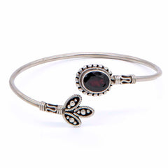Nepalese Silver Bracelet No.9-Siesta Crafts