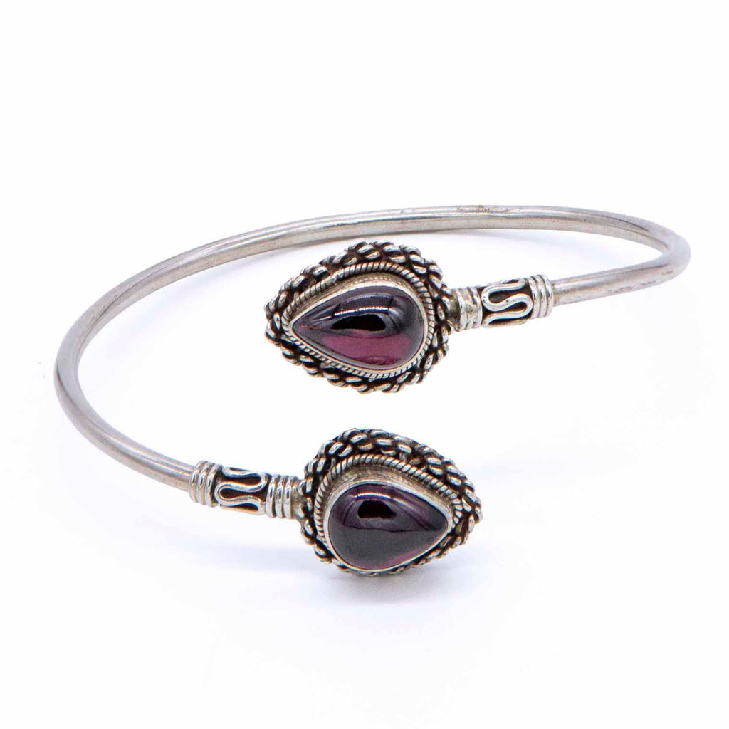 Nepalese Silver Bracelet No.10-Siesta Crafts