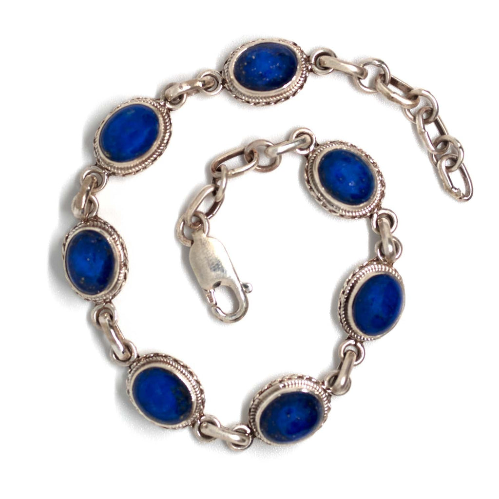 Nepalese Silver Bracelet No.13-Siesta Crafts