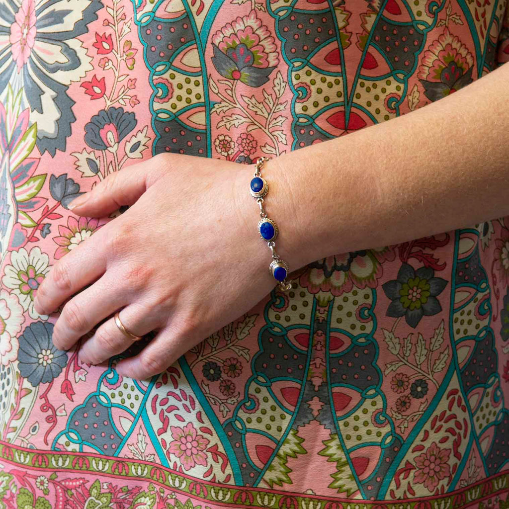 Nepalese Silver Bracelet No.13-Siesta Crafts