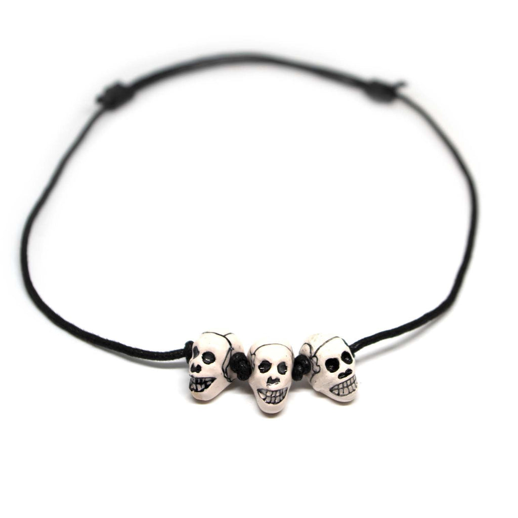 Skull Necklace-Siesta Crafts