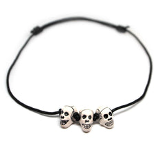 Skull Necklace-Siesta Crafts
