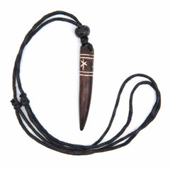 Tribal Carved Necklace-Siesta Crafts