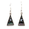 Stellar Triangle Earrings-Siesta Crafts