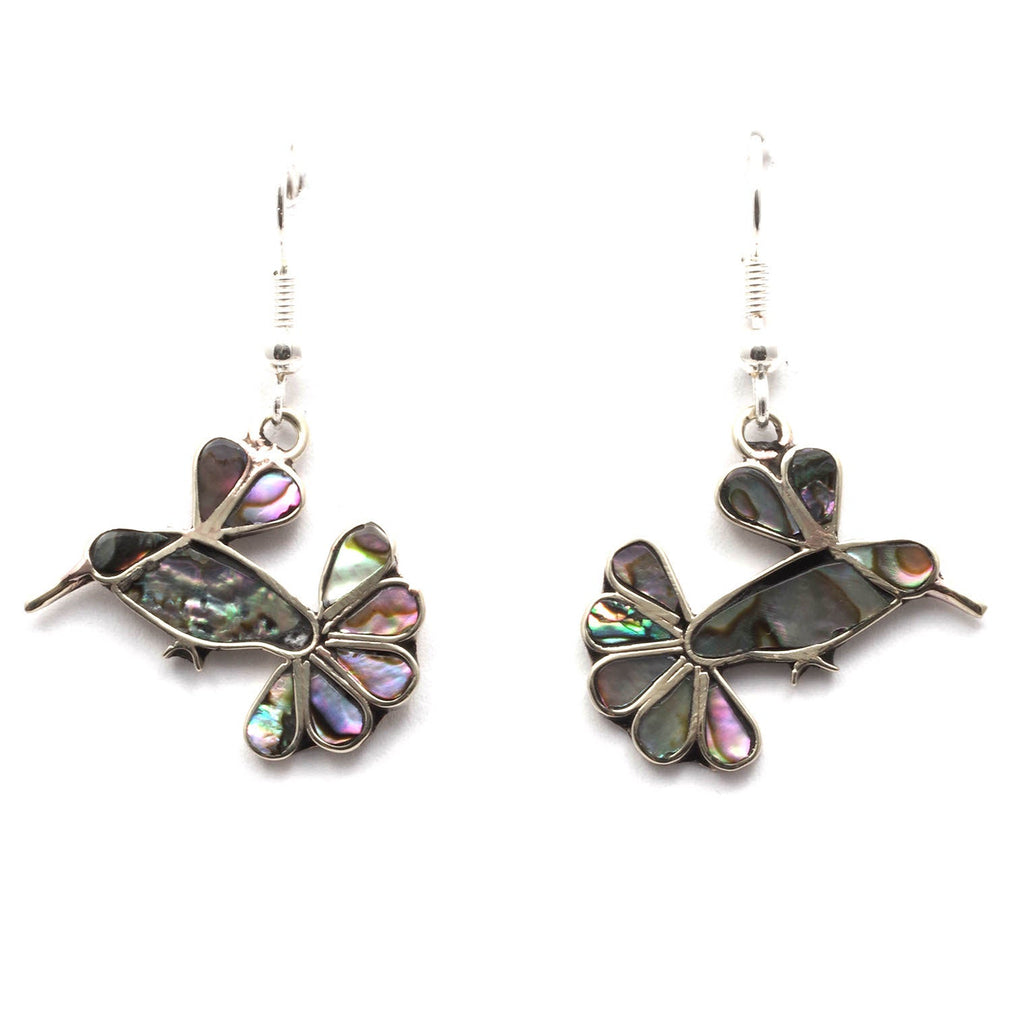 Colibrí Hummingbird Earrings-Siesta Crafts