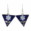 Margarita Triangle Earrings-Siesta Crafts
