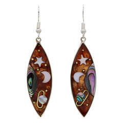 Saturno Seed Earrings-Siesta Crafts