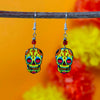 Small Skull Earrings-Siesta Crafts