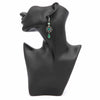 Stone Drop Flower Earrings-Siesta Crafts