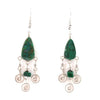 Spiral Drop Earrings-Siesta Crafts