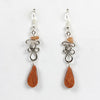 Oval Curves Earrings-Siesta Crafts