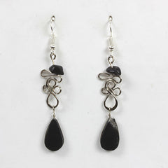 Oval Curves Earrings-Siesta Crafts