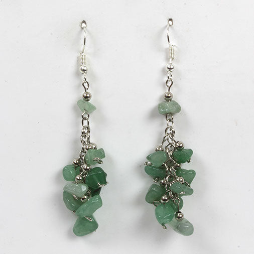 Stone Cascade Earrings-Siesta Crafts