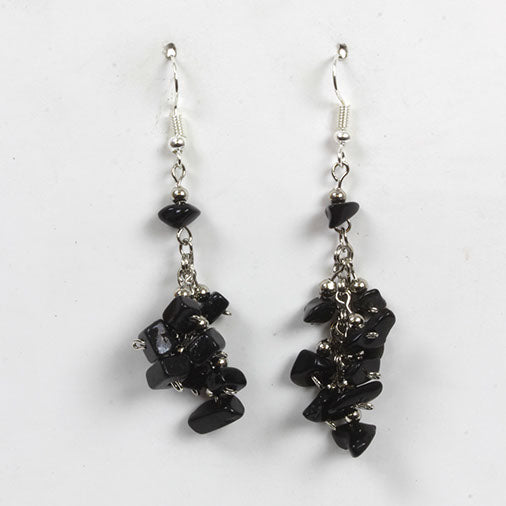 Stone Cascade Earrings-Siesta Crafts