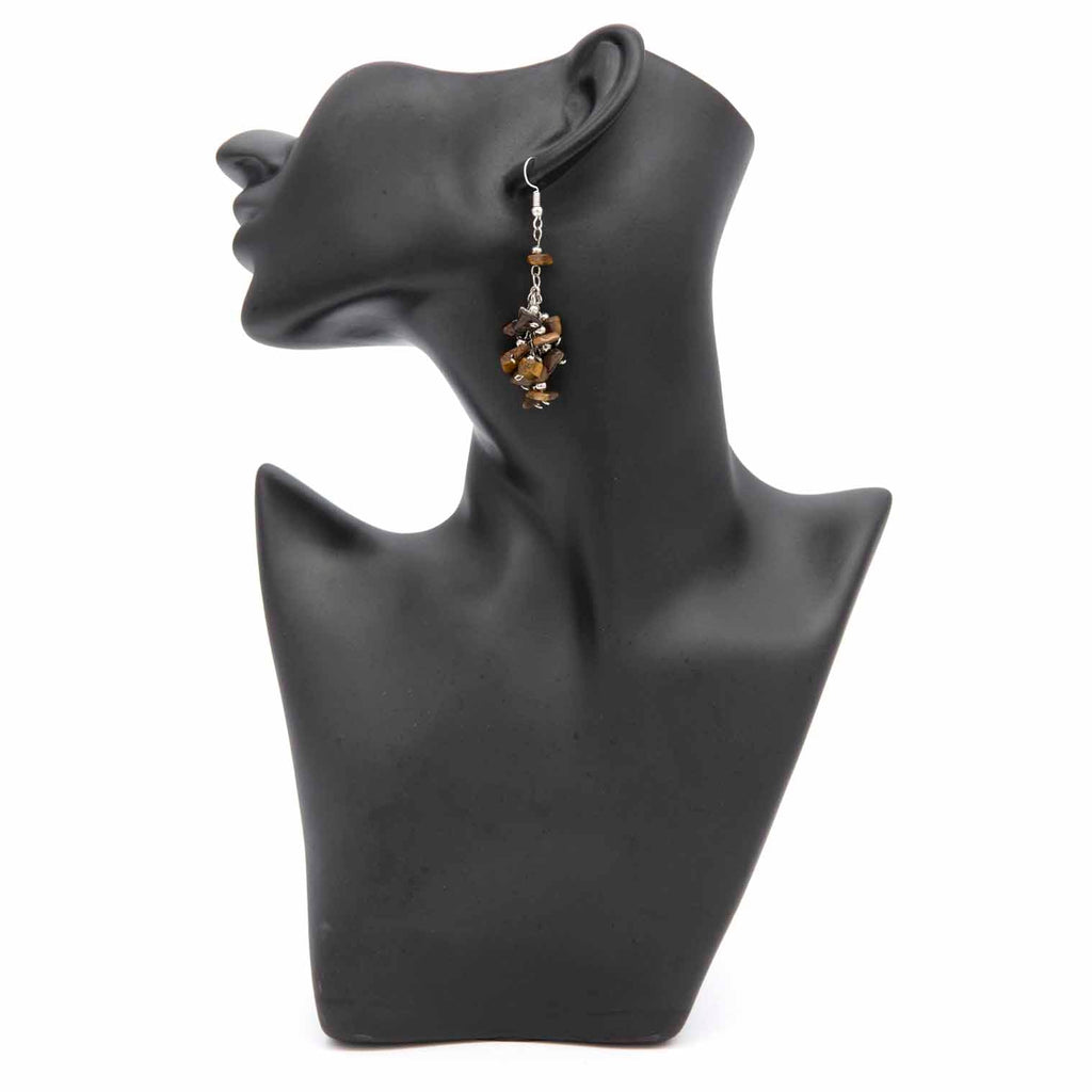 Stone Cascade Earrings-Siesta Crafts