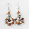 Spiral Stone Earrings-Siesta Crafts